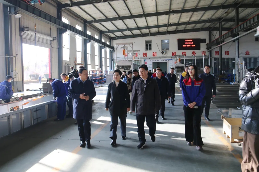 市政協(xié)黨組書記、主席孟慶斌一行赴銳智智能開展調(diào)研指導工作